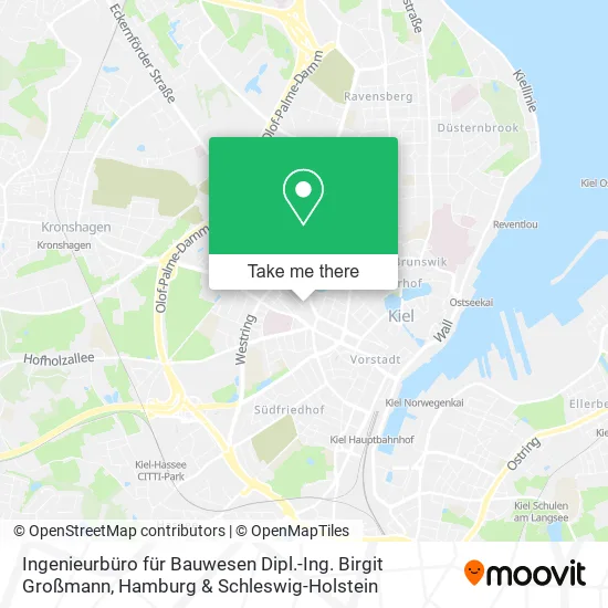 Карта Ingenieurbüro für Bauwesen Dipl.-Ing. Birgit Großmann