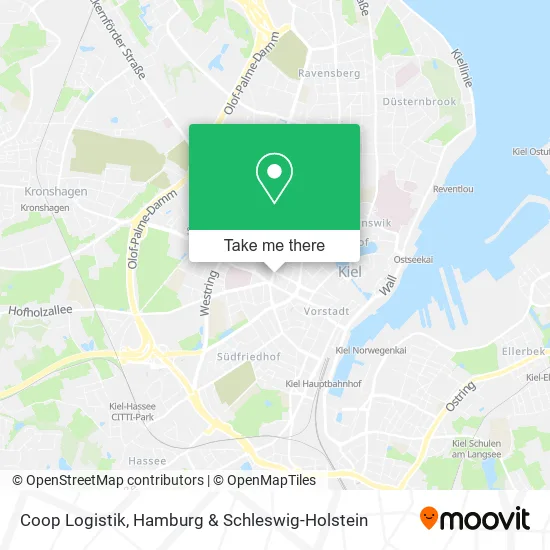 Карта Coop Logistik