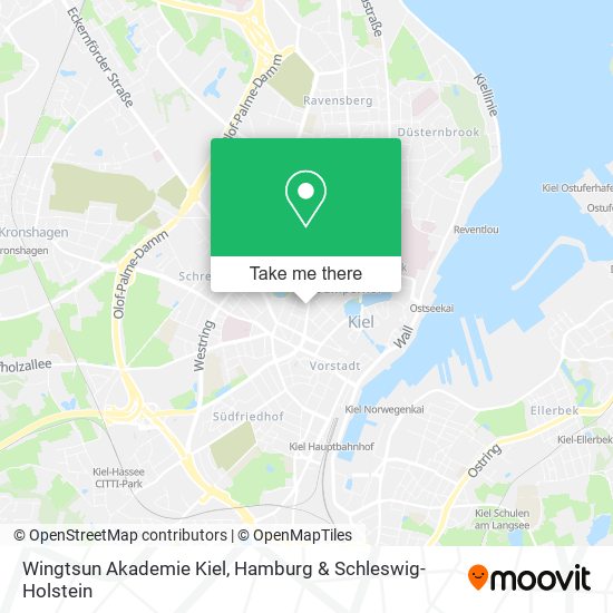 Wingtsun Akademie Kiel map