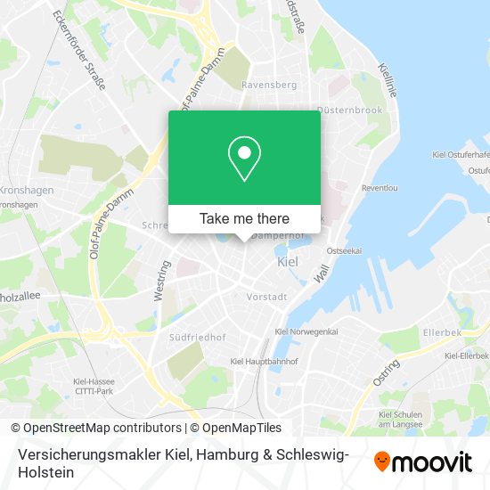 Versicherungsmakler Kiel map