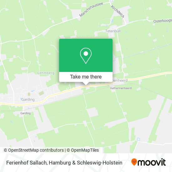 Карта Ferienhof Sallach