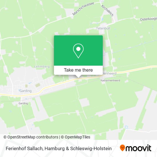 Ferienhof Sallach map