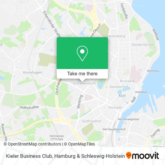 Kieler Business Club map