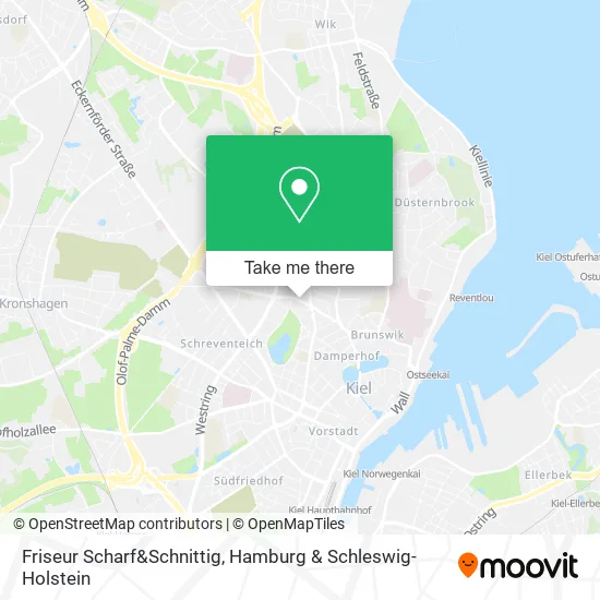 Карта Friseur Scharf&Schnittig