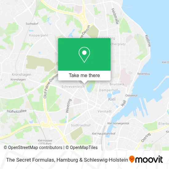 The Secret Formulas map