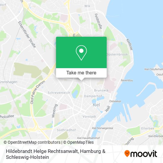 Hildebrandt Helge Rechtsanwalt map