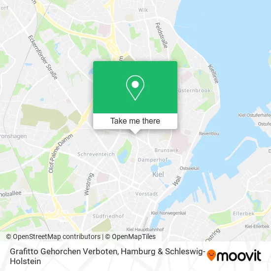 Карта Grafitto Gehorchen Verboten