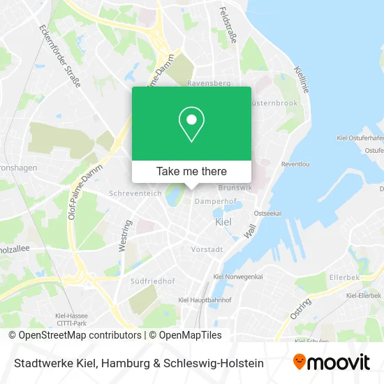 Карта Stadtwerke Kiel