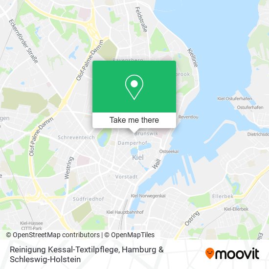 Reinigung Kessal-Textilpflege map