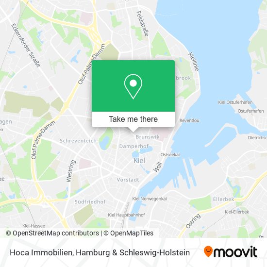 Hoca Immobilien map