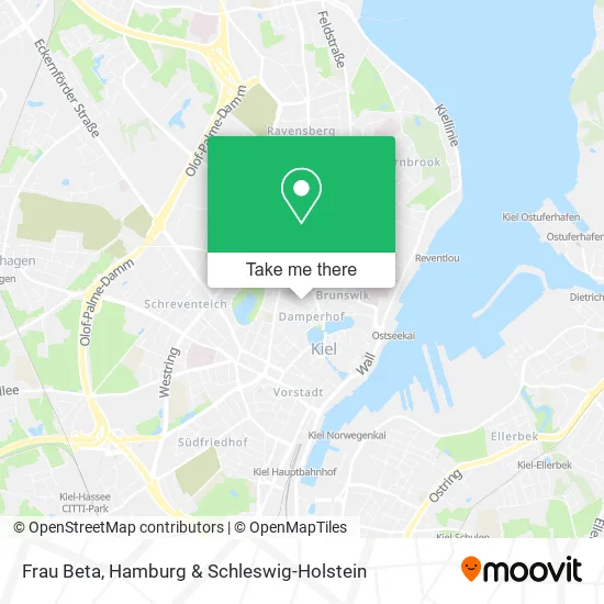 Карта Frau Beta