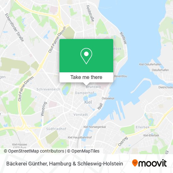 Bäckerei Günther map
