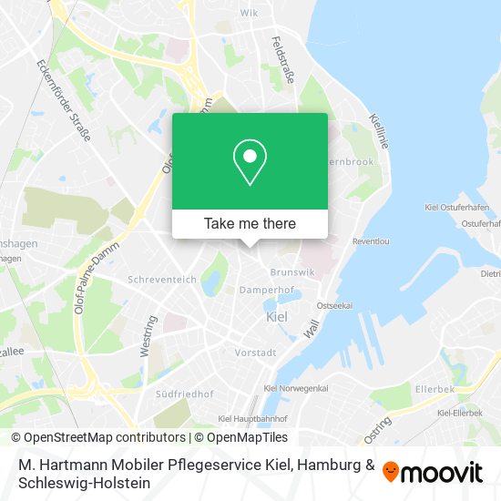 M. Hartmann Mobiler Pflegeservice Kiel map