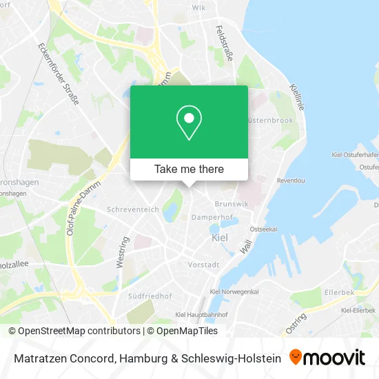 Карта Matratzen Concord