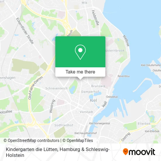 Карта Kindergarten die Lütten