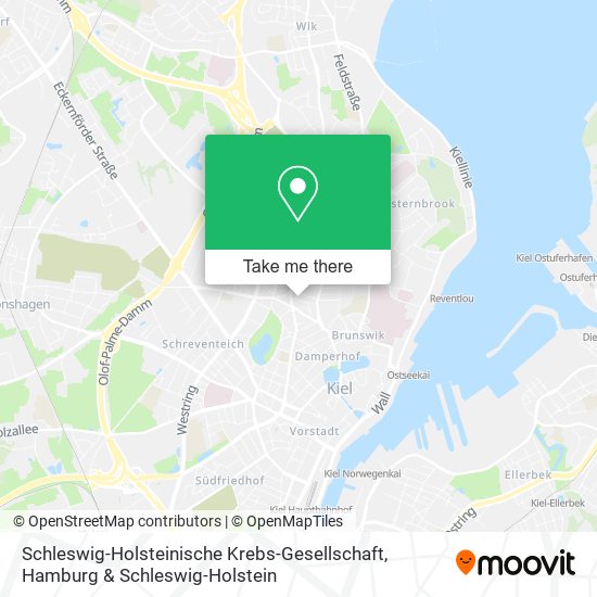 Schleswig-Holsteinische Krebs-Gesellschaft map