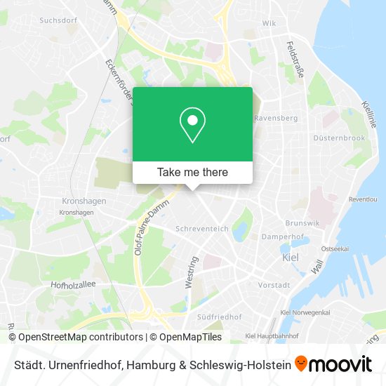 Städt. Urnenfriedhof map