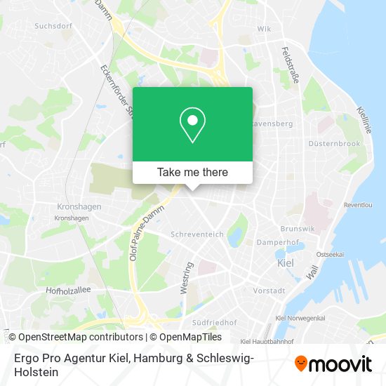 Ergo Pro Agentur Kiel map