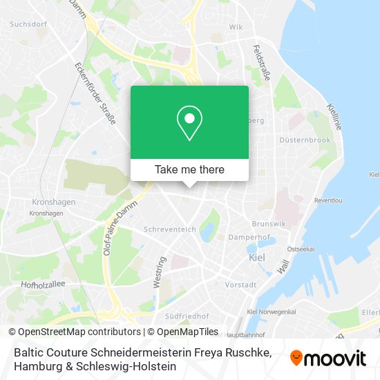 Baltic Couture Schneidermeisterin Freya Ruschke map