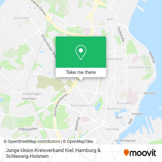 Junge Union Kreisverband Kiel map