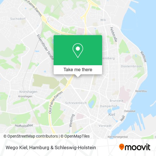 Wego Kiel map