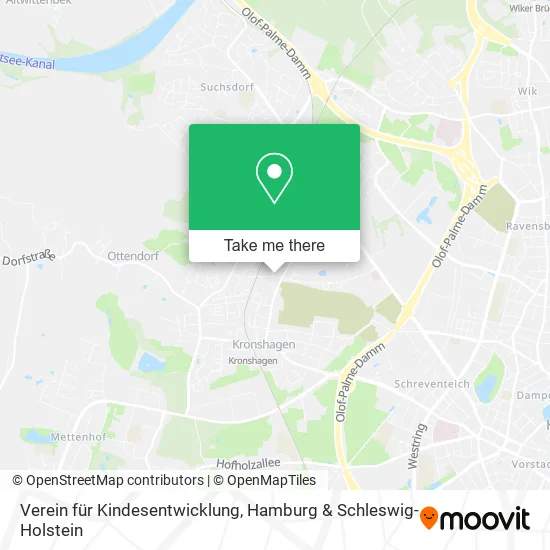 Карта Verein für Kindesentwicklung