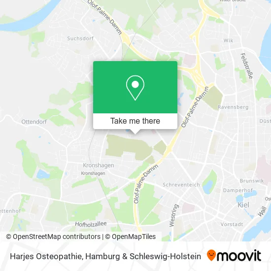 Карта Harjes Osteopathie