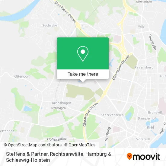 Карта Steffens & Partner, Rechtsanwälte