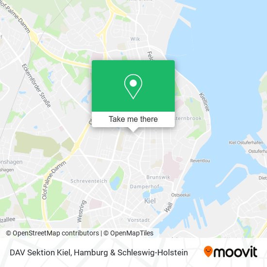 DAV Sektion Kiel map