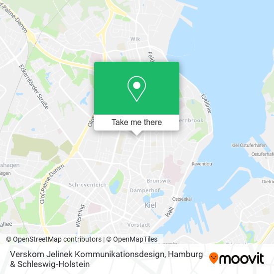 Verskom Jelinek Kommunikationsdesign map