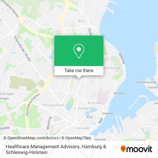 Healthcare Management Advisors map