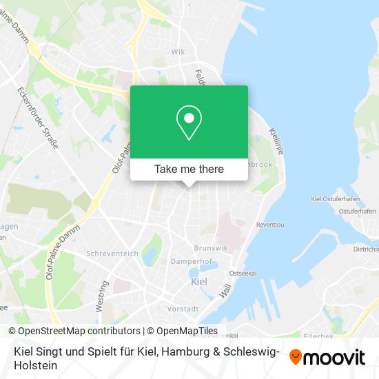 Kiel Singt und Spielt für Kiel map