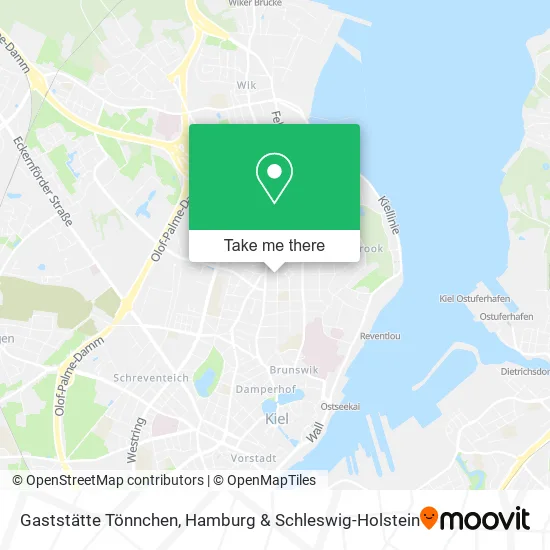 Карта Gaststätte Tönnchen