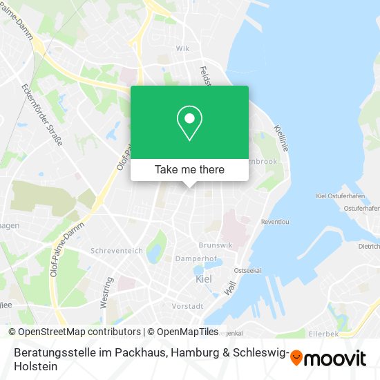 Beratungsstelle im Packhaus map