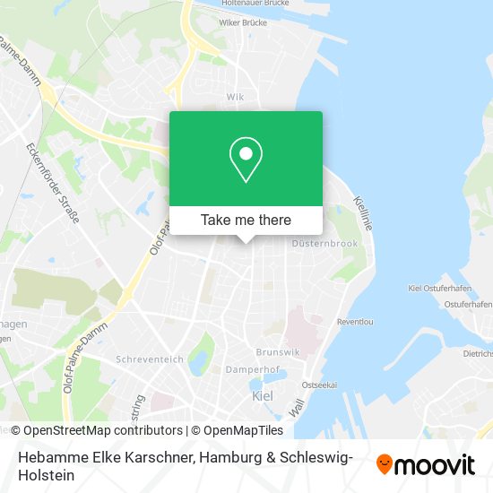 Hebamme Elke Karschner map