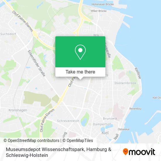 Карта Museumsdepot Wissenschaftspark