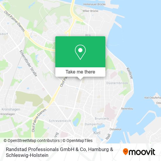 Карта Randstad Professionals GmbH & Co