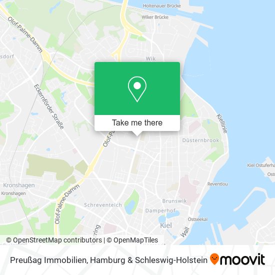 Preußag Immobilien map