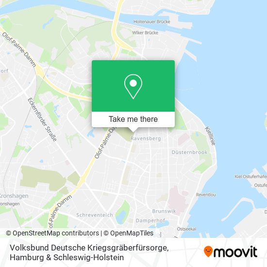 Volksbund Deutsche Kriegsgräberfürsorge map