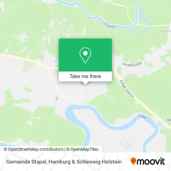 Карта Gemeinde Stapel