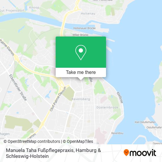 Manuela Taha Fußpflegepraxis map
