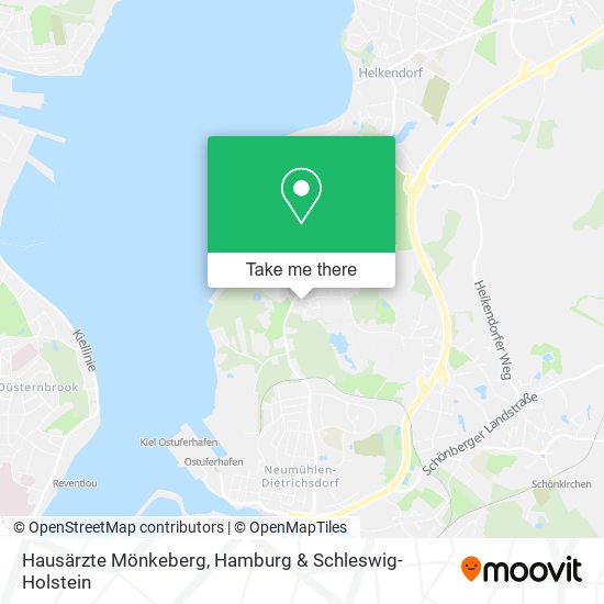 Hausärzte Mönkeberg map