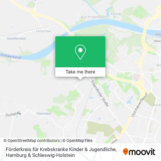 Förderkreis für Krebskranke Kinder & Jugendliche map