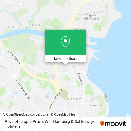 Карта Physiotherapie Praxis Wik