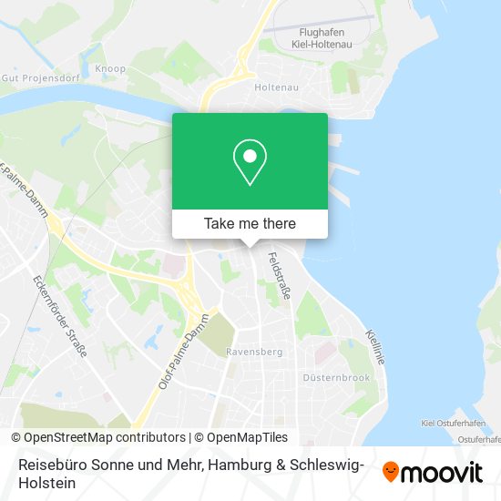 Reisebüro Sonne und Mehr map