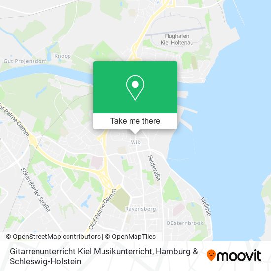 Gitarrenunterricht Kiel Musikunterricht map