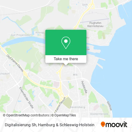 Карта Digitalisierung Sh