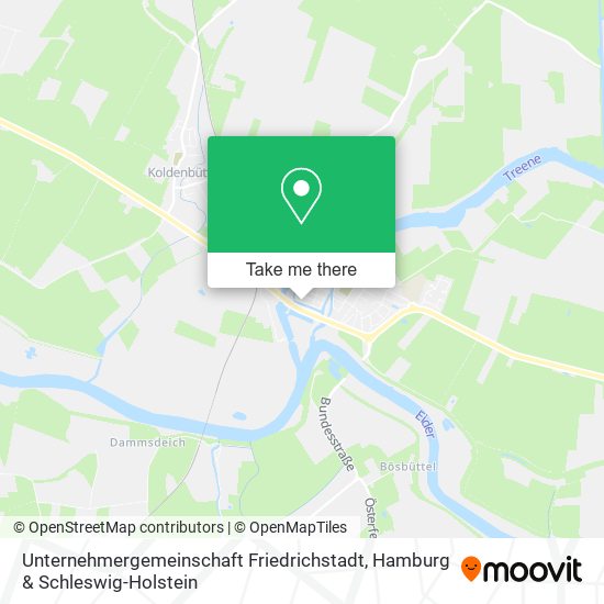 Unternehmergemeinschaft Friedrichstadt map