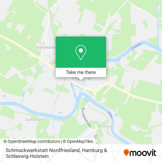 Карта Schmuckwerkstatt Nordfriesland