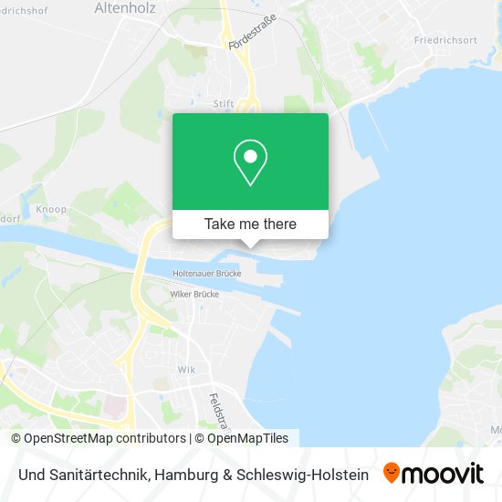 Und Sanitärtechnik map